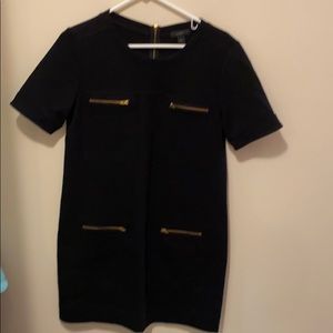 J Crew black dress